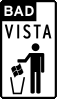 Vista zła jest i ciemna